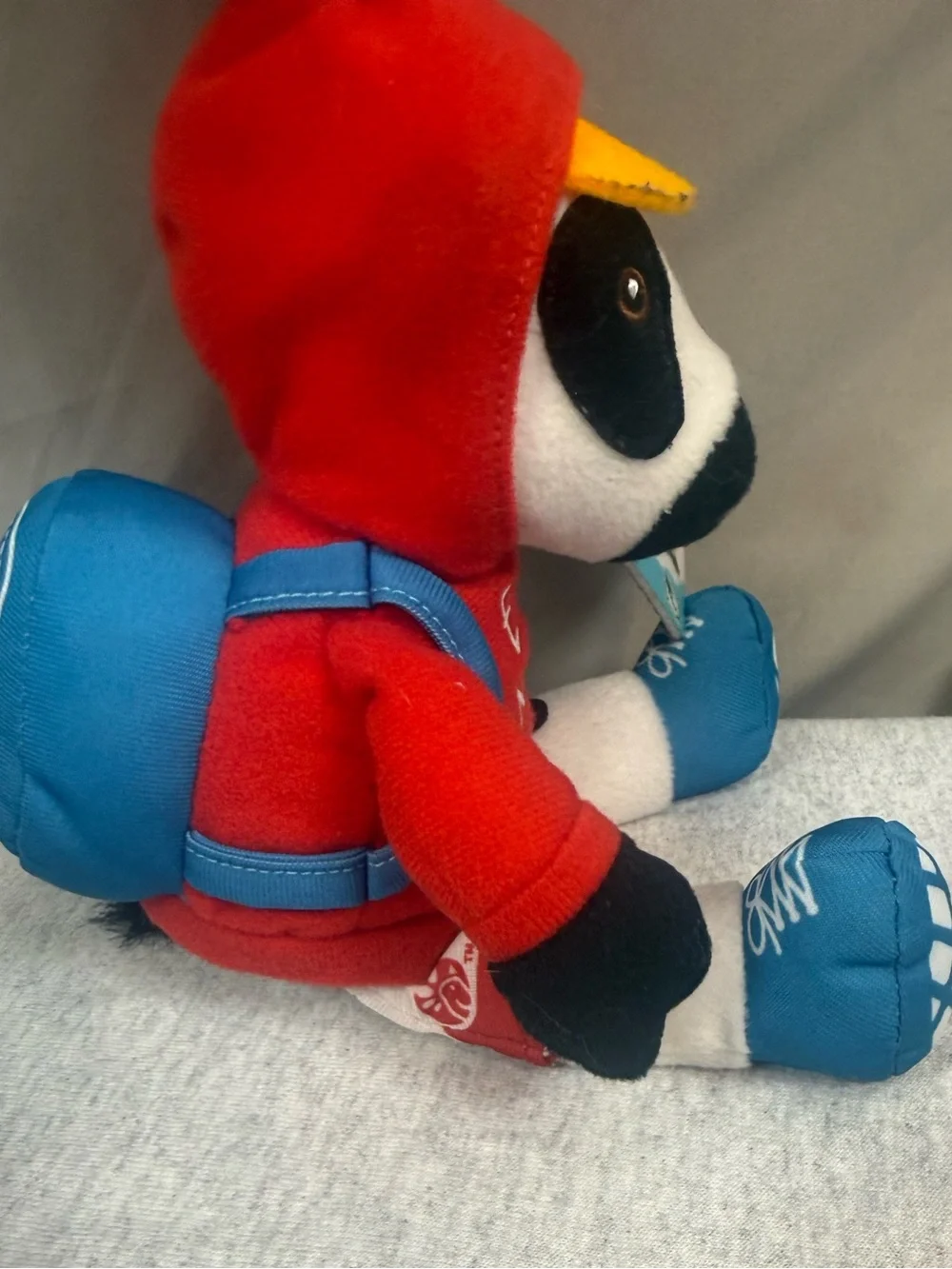 Chick-fil-A Summer 2023 Traveler Explorer Plush Cow Red Hoodie